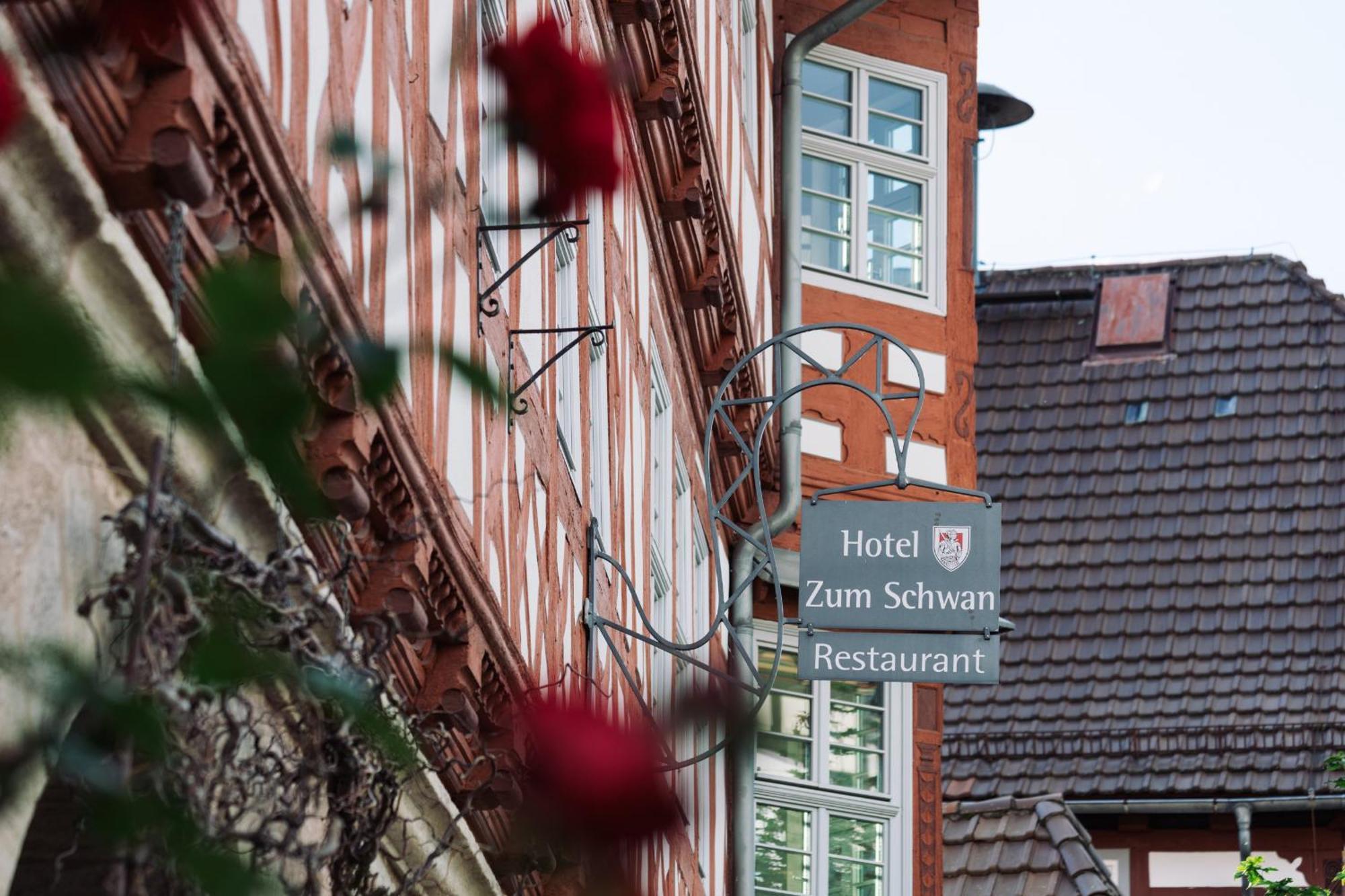 Hotel Zum Schwan Wanfried Dış mekan fotoğraf